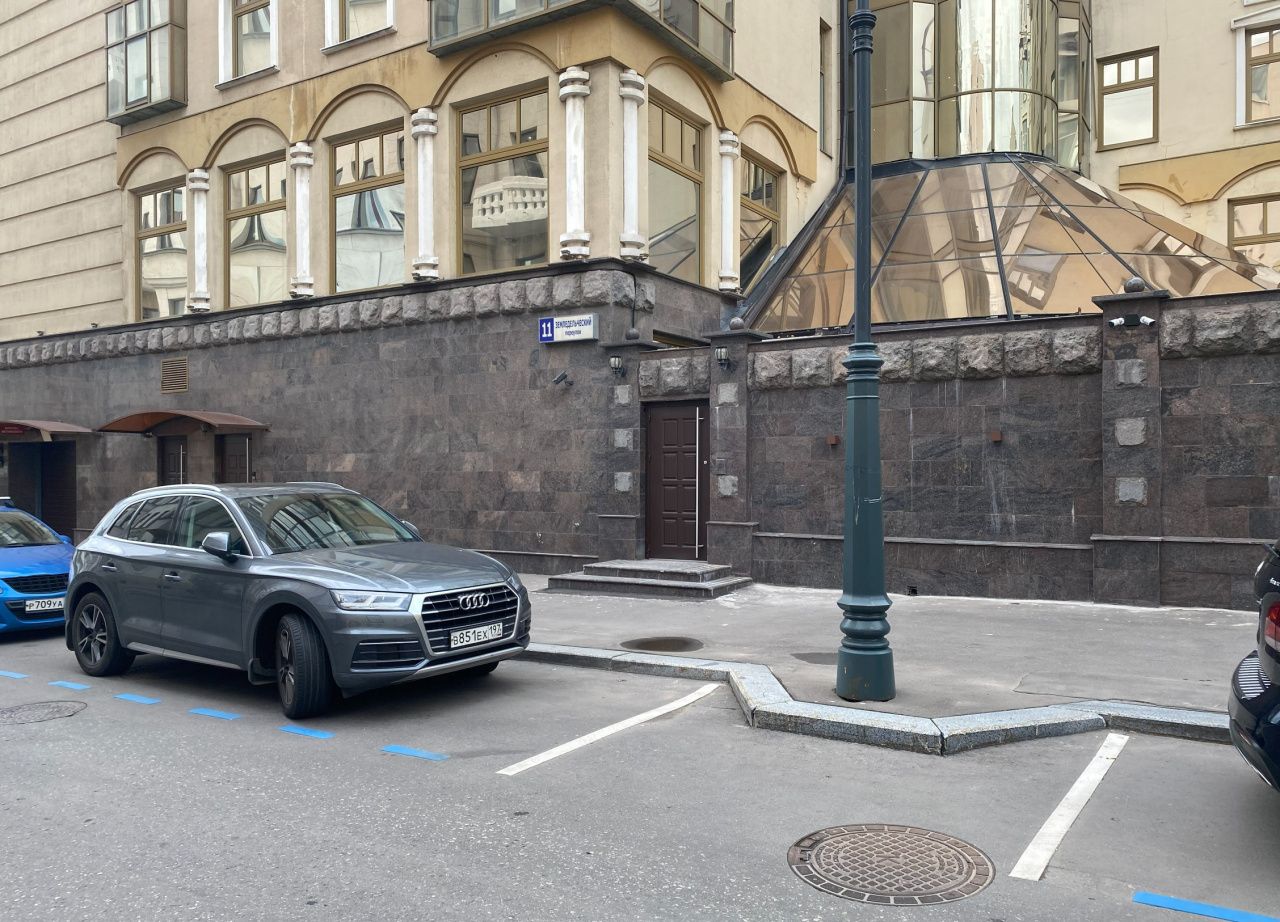 фасад дома, здание по адресу г Москва, Земледельческий пер, д 11